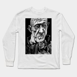 Mike Ehrmantraut "No Half Measures" portrait (original) Long Sleeve T-Shirt